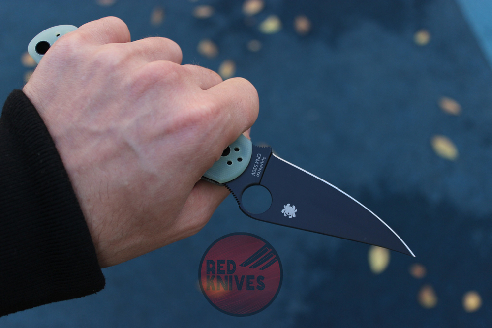 Нож Spyderco Paramilitary 2 Natural G10 Black RK-319