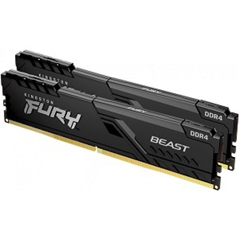 Модуль памяти DIMM DDR4 32GB, 3600Mhz, 2x16GB, Kingston FURY Beast (KF436C18BBK2/32)