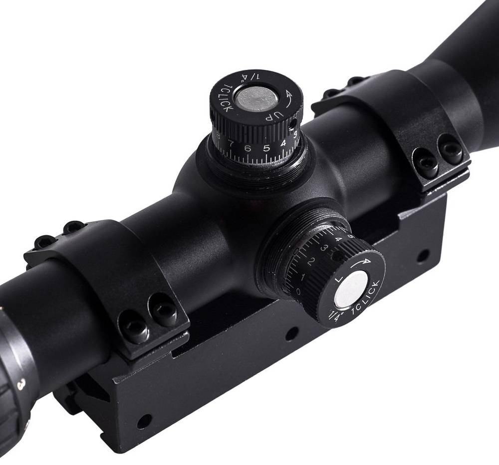 Прицел Nikko Stirling серии AIRKING 2-7x32 AO, Half MD, с подсветкой, 25,4мм, моноблок призма 11мм