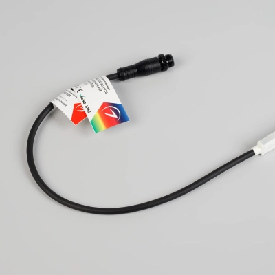 Лента герметичная WAVE-SIDE-PU-H120-06x12mm 24V RGB (8 W/m, IP68, 3m, wire x1) (Arlight, Вывод прямой, 3 года)