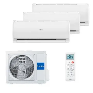 Мультисплит система на 3 комнаты Haier AS07TS6HRA-M x 3 / 3U55S2SR5FA