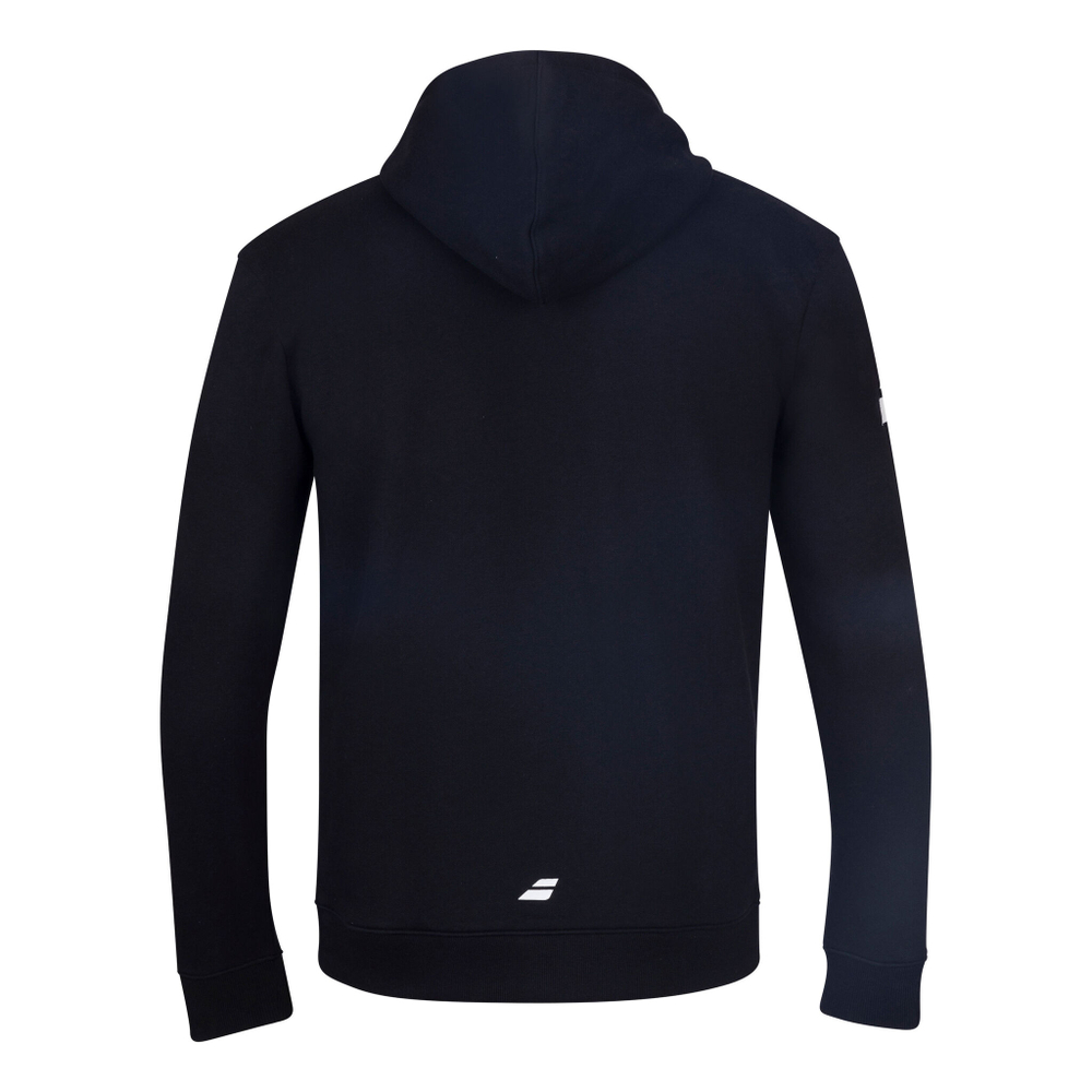 Мужская кофта теннисная Babolat Exercise Hoody Men - Black, White