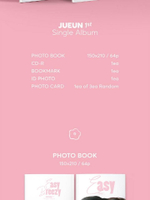 Альбом JUEUN - Easy Breezy 1st Single Album