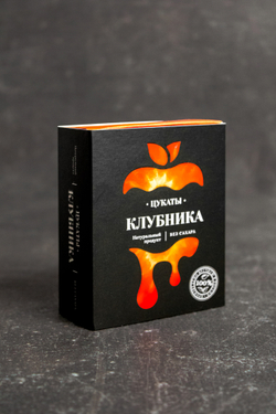 Клубника. Цукаты на сиропе топинамбура