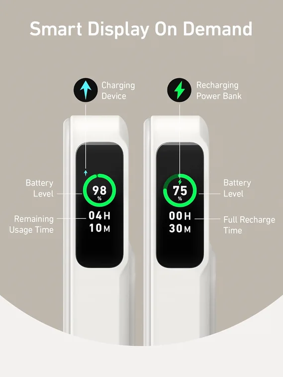 Внешний аккумулятор Anker Nano Magnetic Power Bank 10000mAh (A110Z) белый