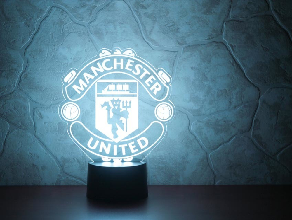3Д-светильник "Манчестер Юнайтед" (Manchester United)