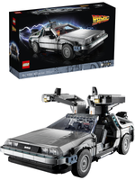 Конструктор Лего Айконс Машина времени «Назад в будущее» | LEGO Icons Time Machine - 10300, 1872 деталей (18+)