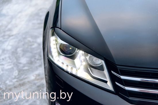 Реснички на фары для Volkswagen Passat B7