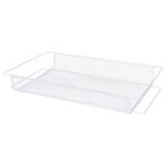 Этажерка (тележка) BOOMHOUSE (БУМХАУС) RC-003 3 яруса, на колесах, В62,5хШ42,5хГ25,5 см, металл, белая, 701456