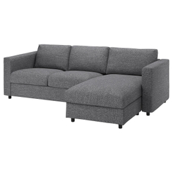 IKEA VIMLE  (ИКЕА ВИМЛЕ)  -  Чехол на диван-кровать 3-местный раскладной