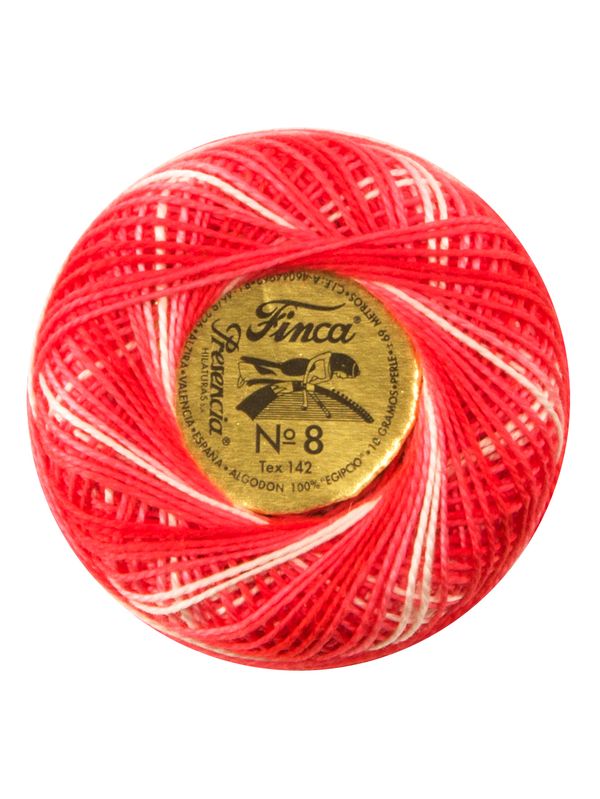 Мулине Finca №8 Perle (Жемчужное), цв. мультиколор 9350 / 1 мот. х 69 метров