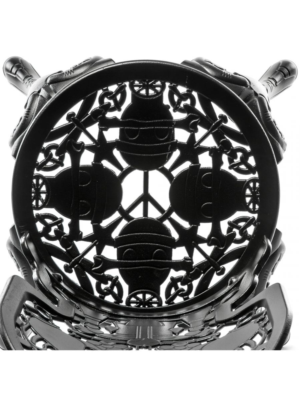 Стул Seletti Aluminium Black, черный