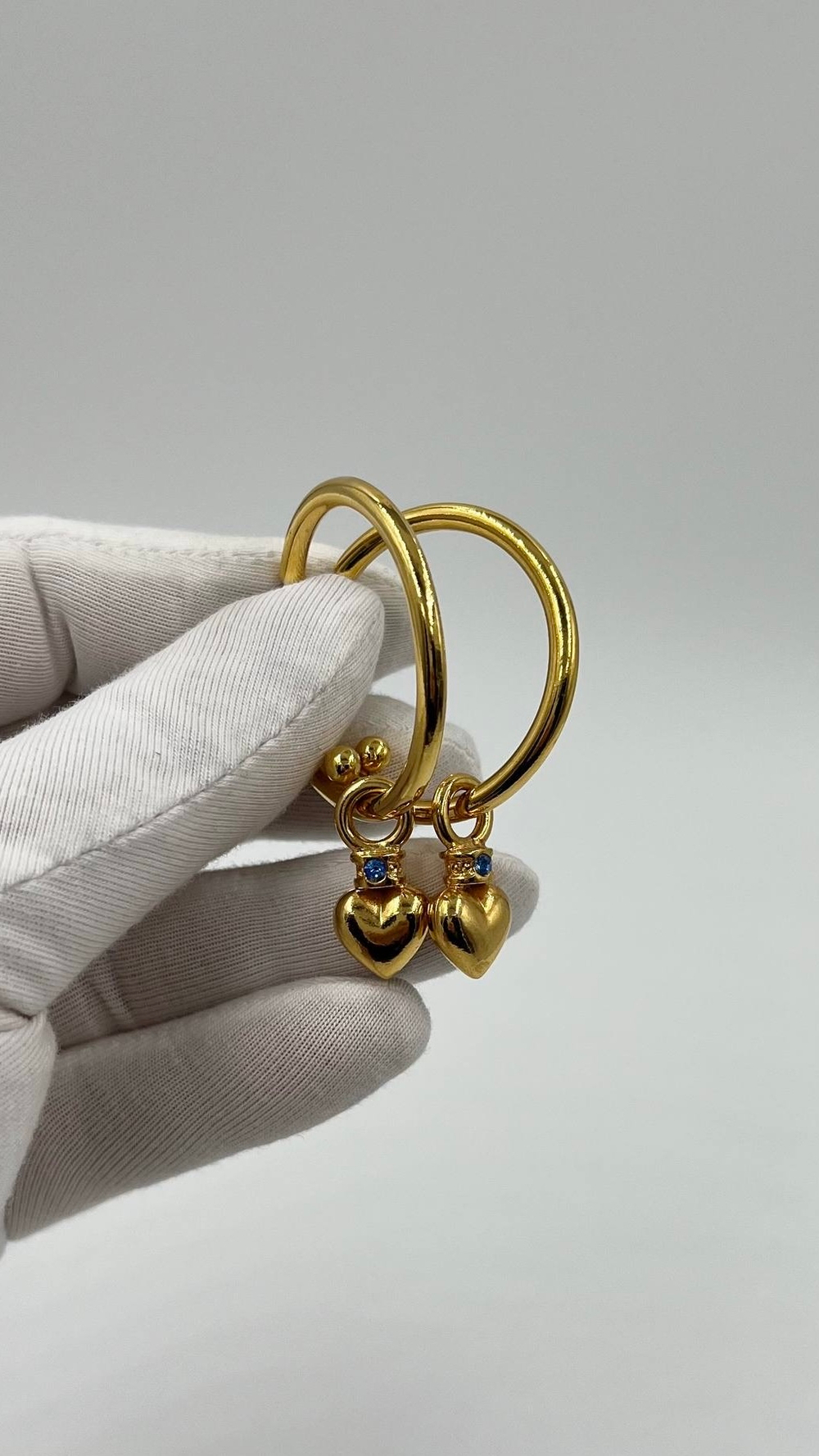 Серьги кольца