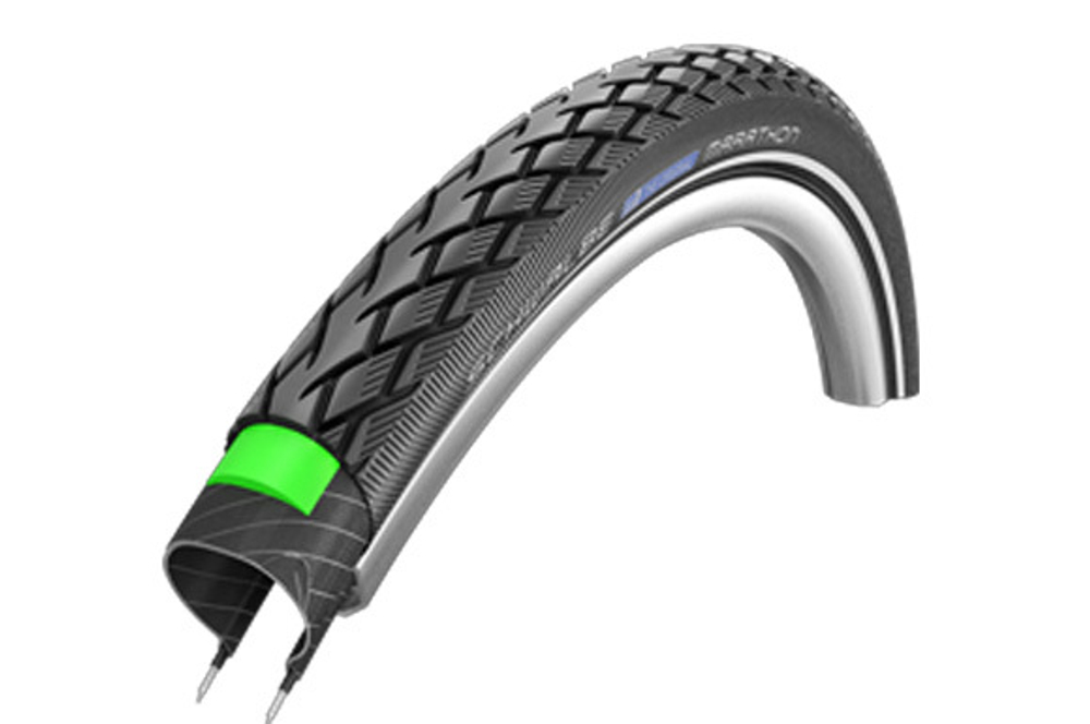 Велопокрышка 28" Schwalbe Marathon Reflex Green Guard Clincher E-Bike(40-622700x38)