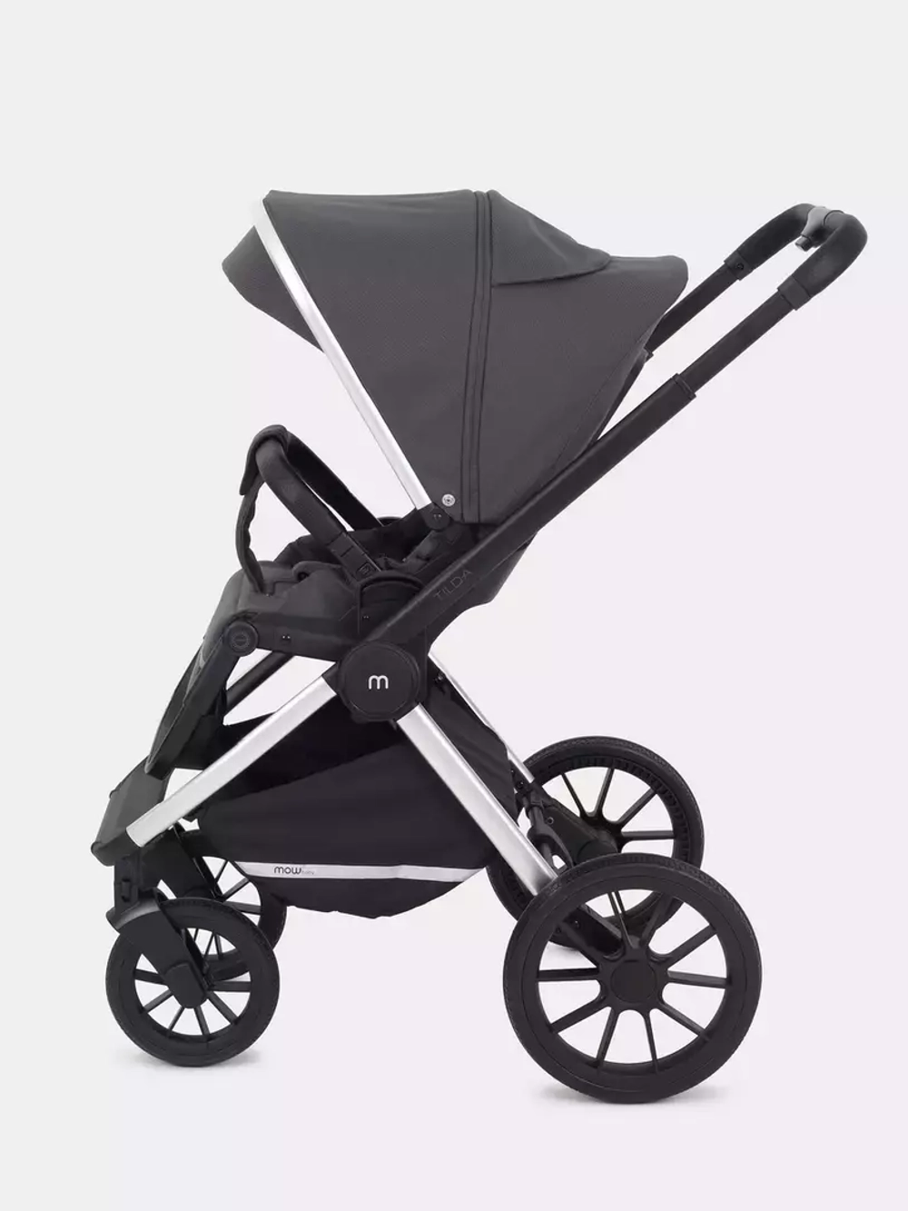 Коляска детская MOWBaby "TILDA" (2в1) MB064 Carbon