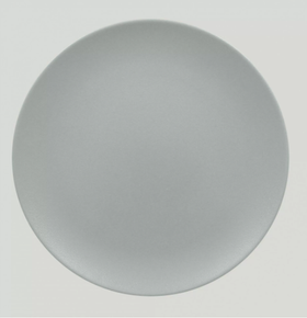 Тарелка Круг.Серый D=21 См., Плоская, Фарфор, NeoFusion Mellow, RAK Porcelain, ОАЭ