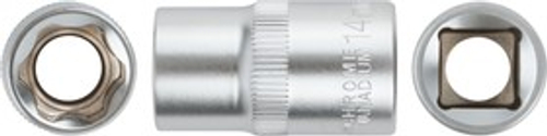 62049 Головка 6-гранная CrV 1/2" 19 мм FIT