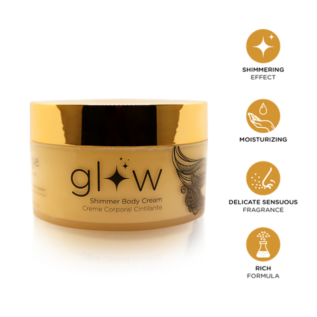 Мерцающий хайлайтер крем для тела Orgie Glow Shimmering Body Cream 250мл