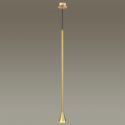 3884/1G HIGHTECH ODL20 349 золотистый/металл Подвесной светильник LED GU10 7W 220V PIPA