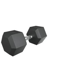 Гантель гексагональная UNIX Fit обрезиненная 22,5 кг / шт.