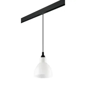 Подвесной трековый однофазный светильник 1*E14 PRO865017 белый Loft Lightstar