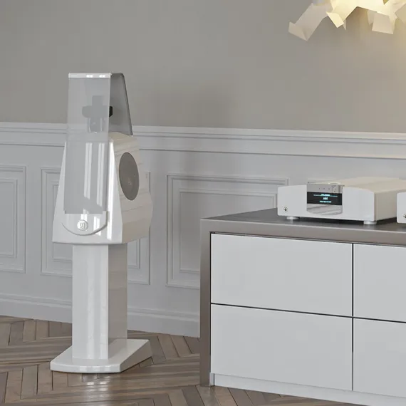 MBL 120 (w/o stand) Piano White Gold