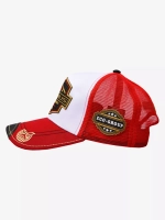 Кепка Maximus Mesh с сеткой,белый/красный (MCM)