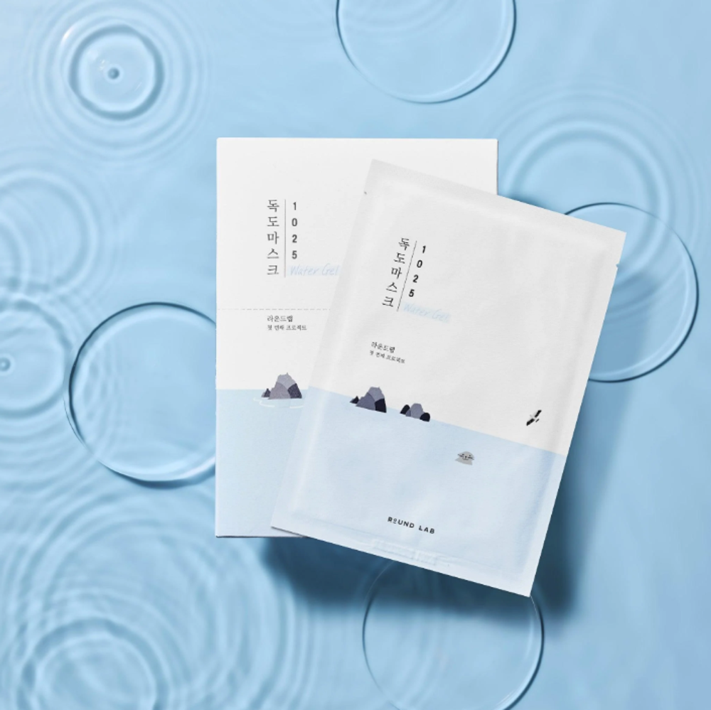 Round Lab Маска ультратонкая глубоко увлажняющая - 1025 Dokdo hydrating water gel mask sheet, 30мл, шт