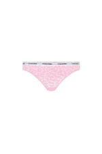 Кружевное трусики-бразилианки 3 шт. Calvin Klein Underwear - розовый(000QD5068E)