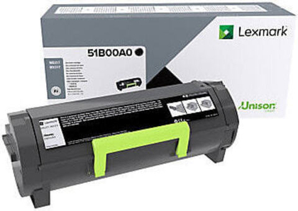 Lexmark 51B00A0 тонерный картридж Подлинный Черный 1 шт