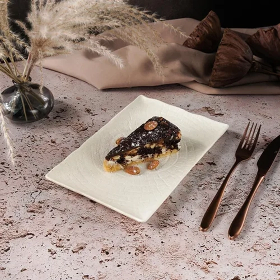 Блюдо прямоугольное 23,5*15,5 см h2 см Elephant Ivory P.L. Proff Cuisine [3]