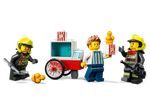 Конструктор Лего Сити Пожарная часть и пожарная машина | LEGO City Fire Station and Fire Engine 60375 — 153 детали (4+)