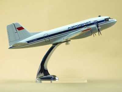 Модель самолета Ил-14 (М1:72, Аэрофлот СССР-91483)