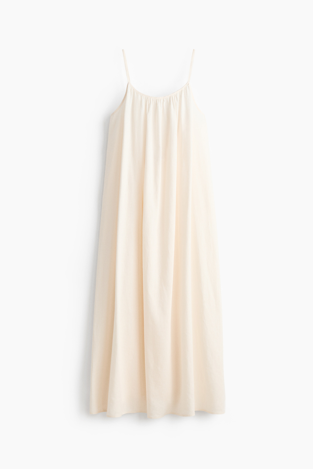Платье из смеси льна — свободный крой - H&M