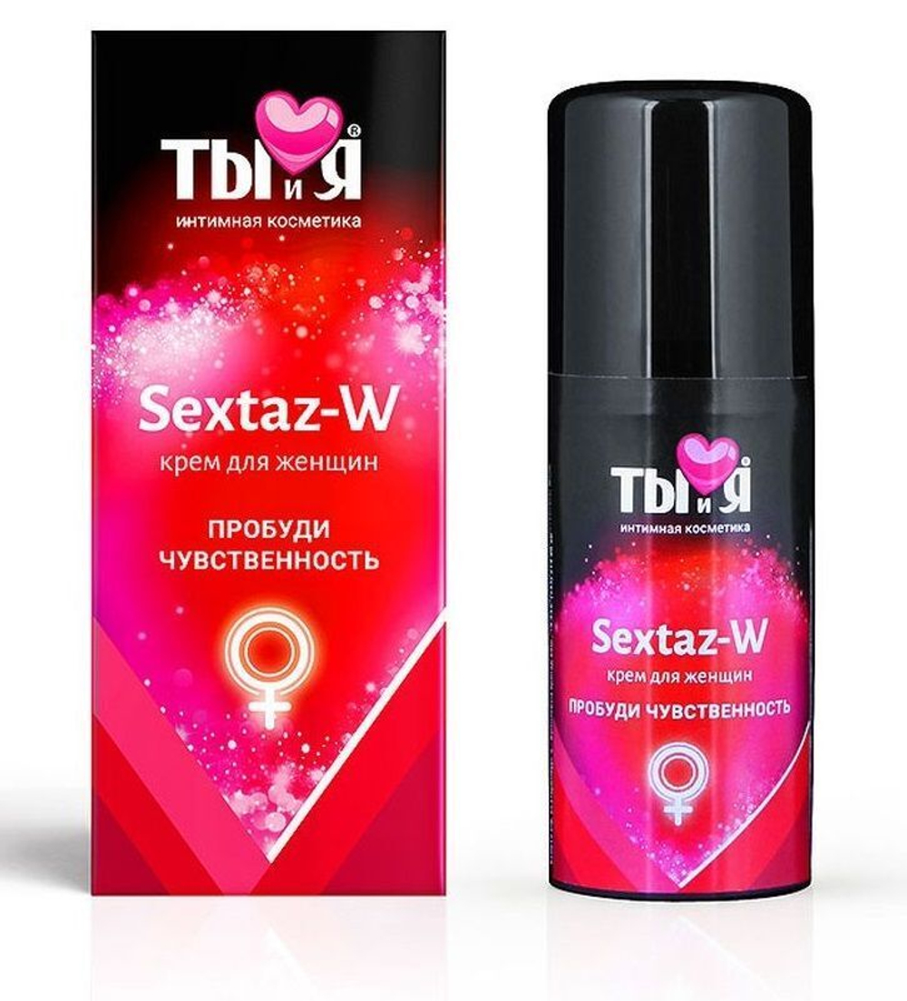 Крем Sextaz-W с возбуждающим эффектом для женщин - 20 гр