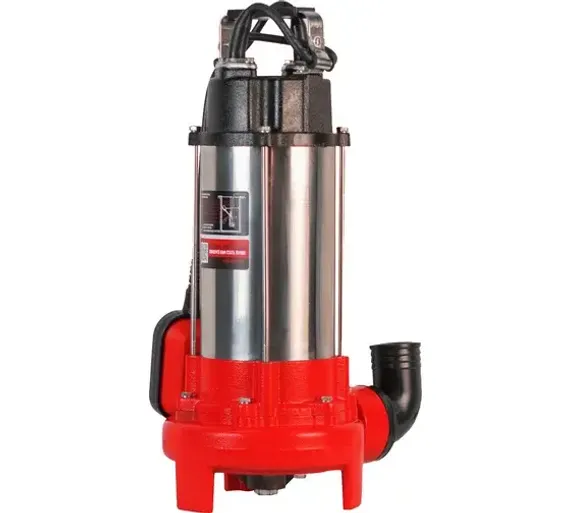 Насос фекальный Verton AQUA FP1100K h9 Q18,6 с ножом измельчителем 37582