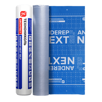 Подкладочный ковер Anderep NEXT SELF самоклеющийся синий+разметка м2