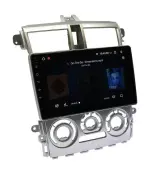 Магнитола для Mitsubishi Colt 6 2002-2012, Colt Plus (правый руль, рамка серебро) - Vaycar VA47-5099 на Android 13, Быстрая, 4G SIM-слот