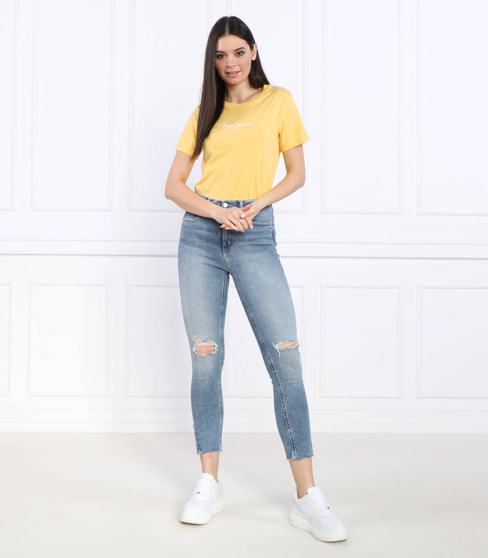 Футболка Pepe Jeans London - желтый(PL505480)