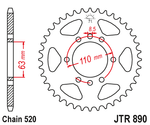 Звезда JTR890.45ZBK