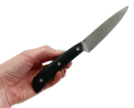 Кухонный нож Овощной, цельнометаллический, AUS-6, G10, Саро