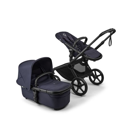 Коляска 2 в 1 Bugaboo Fox 5 Renew complete (Black/Deep indigo-deep indigo)