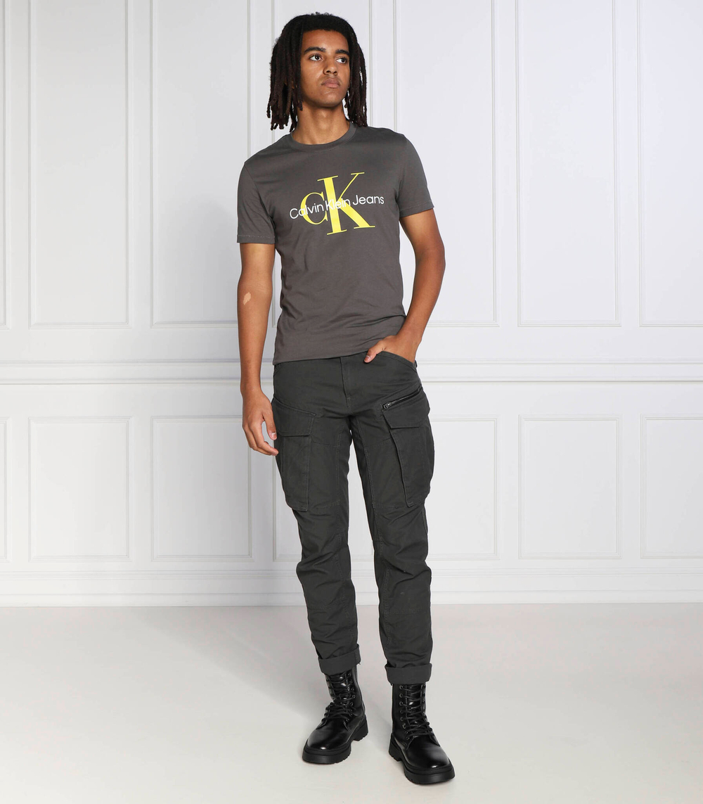 Футболка CALVIN KLEIN JEANS - серый(J30J320806)