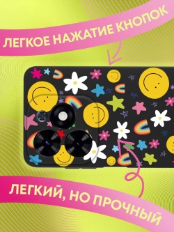 Чехол на Tecno Spark 20, 20C с принтом
