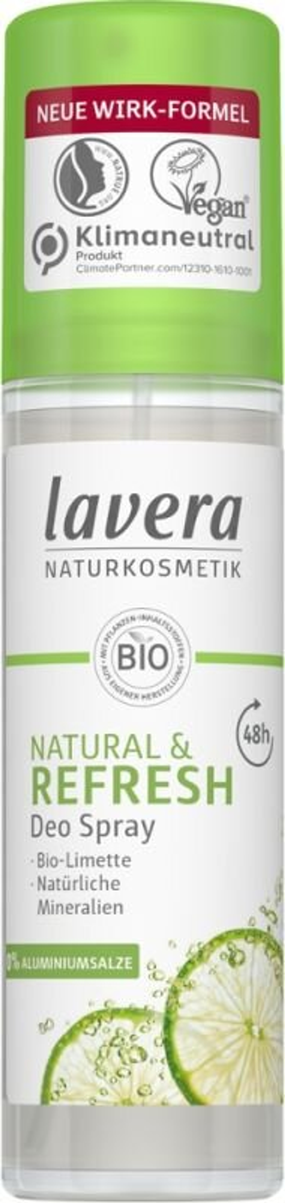 Дезодорант-спрей Natural & Refresh Lavera Naturkosmetik, 75 мл