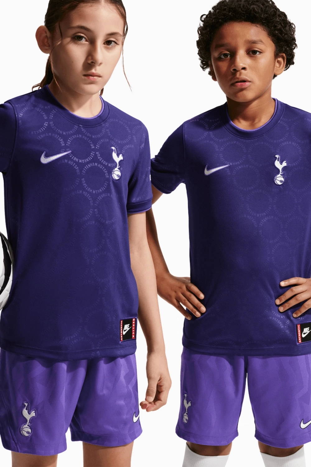 Футболка Nike Tottenham Hotspur 26/27 Pre-Match Junior - фиолетовый