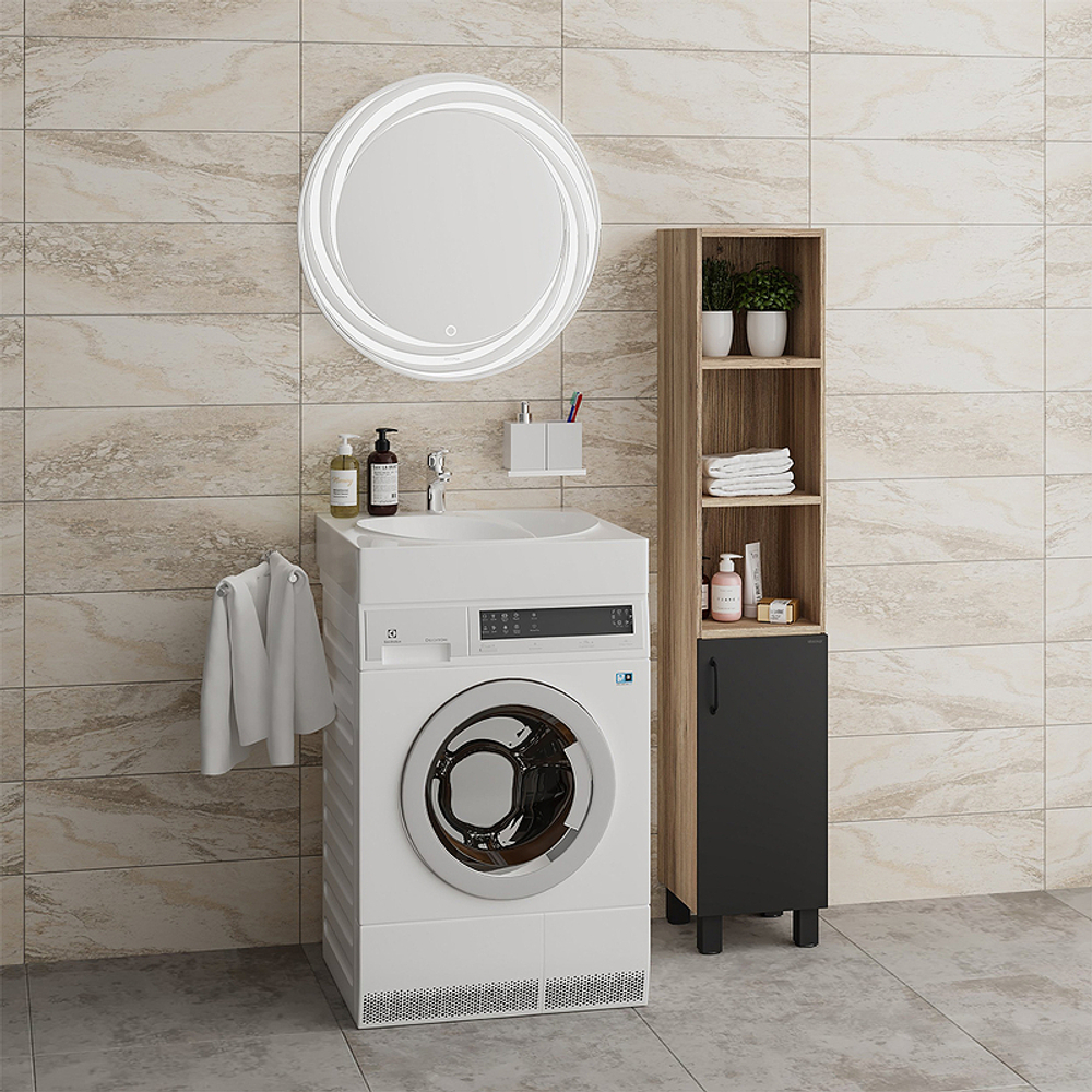Раковина Grossman Neo 60 2606001 на стиральную машину Белая