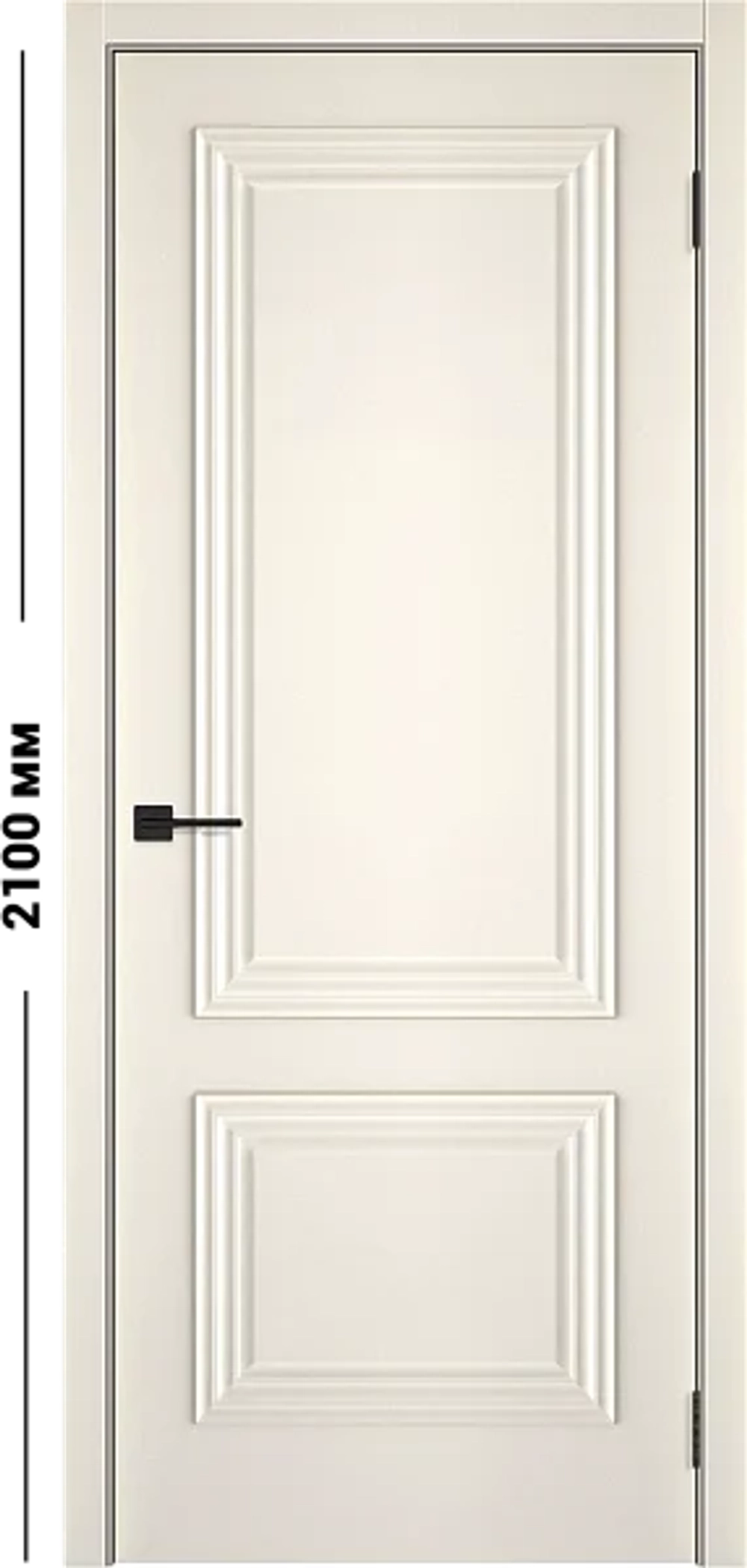 Маэстро 2 (2100 мм) — RAL 9010, 2100х800, Глухая (ДГ)
