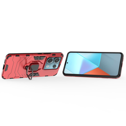 Противоударный чехол с кольцом Panther Case для Poco X6 5G