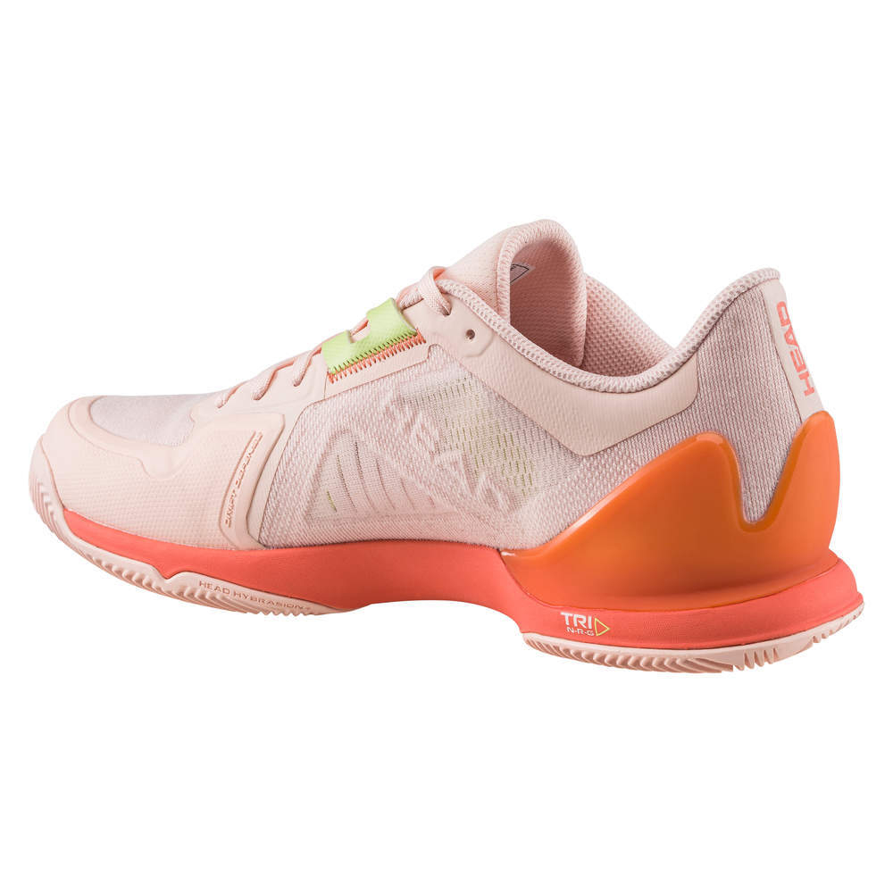 Женские Кроссовки теннисные Head Sprint Pro 3.5 Clay Women - salmon/lime